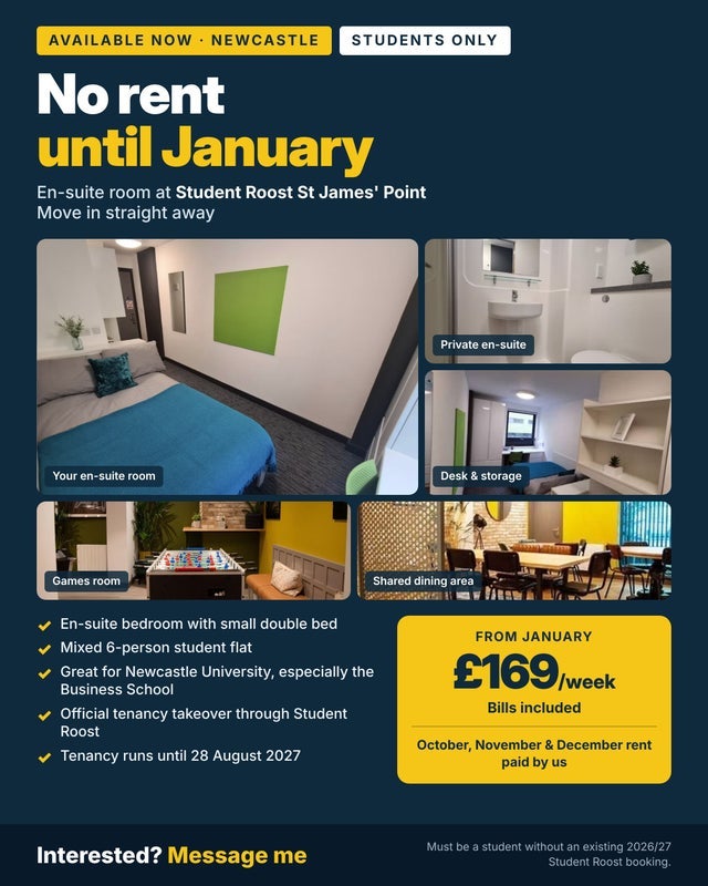 Room Pitt Street in Newcastle upon Tyne
