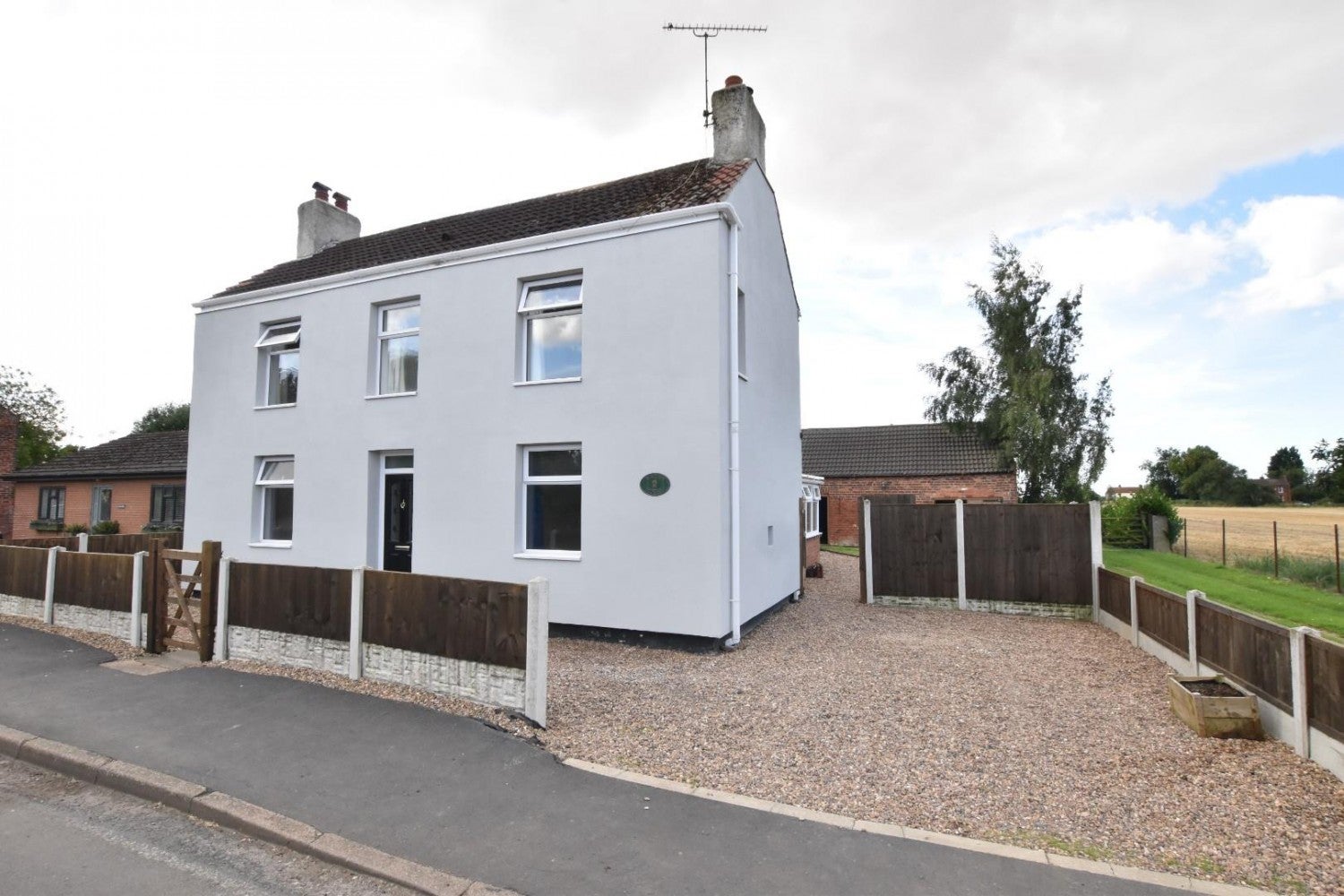 House Shore Road in Burton Stather