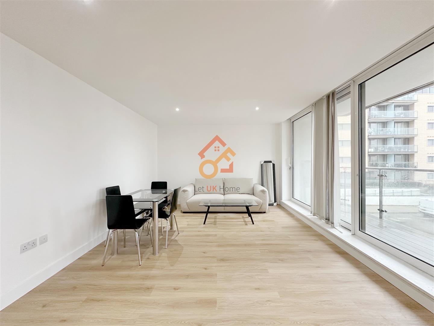 Flat Albert Basin Way in Greater London