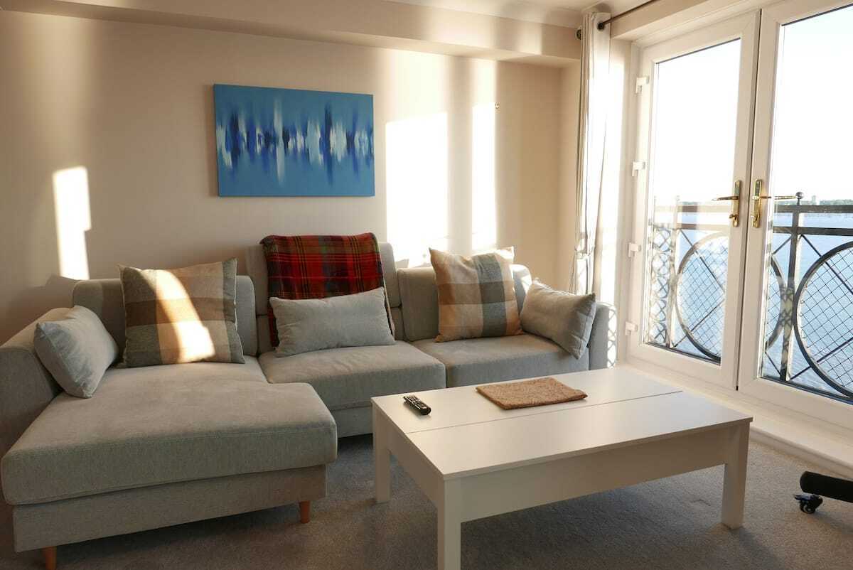 Flat South Ferry Quay in Liverpool