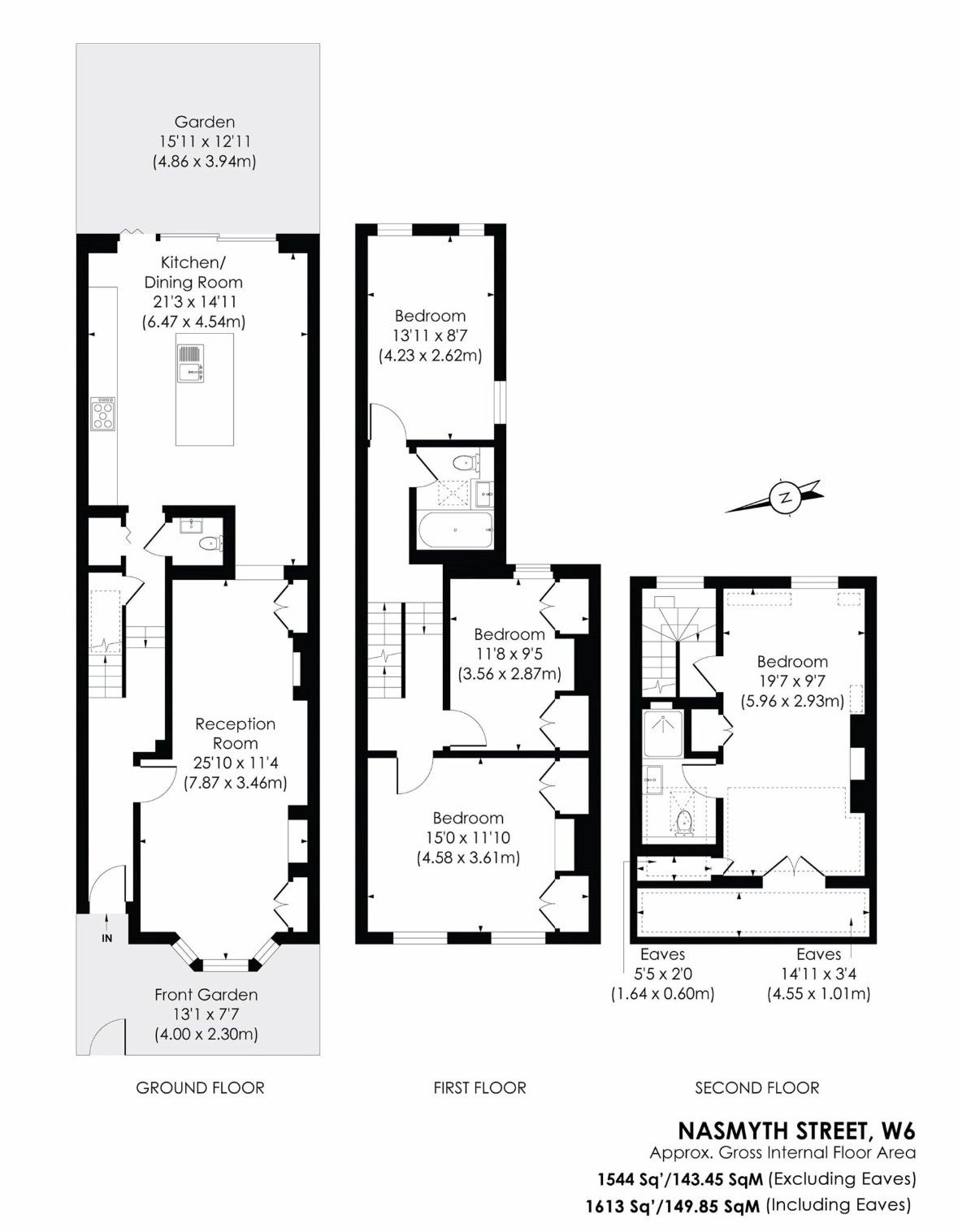 Flat Nasmyth Street in Greater London