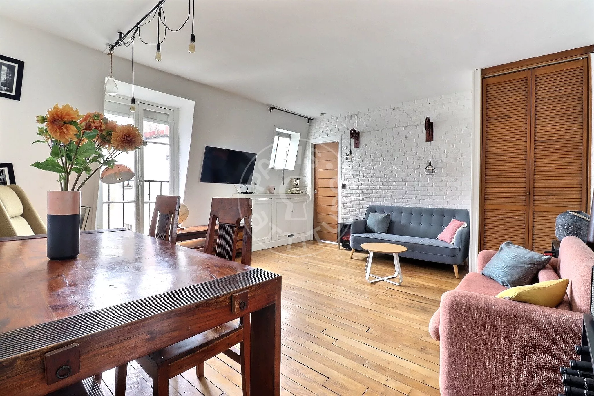 Flat Rue Lamarck in Paris