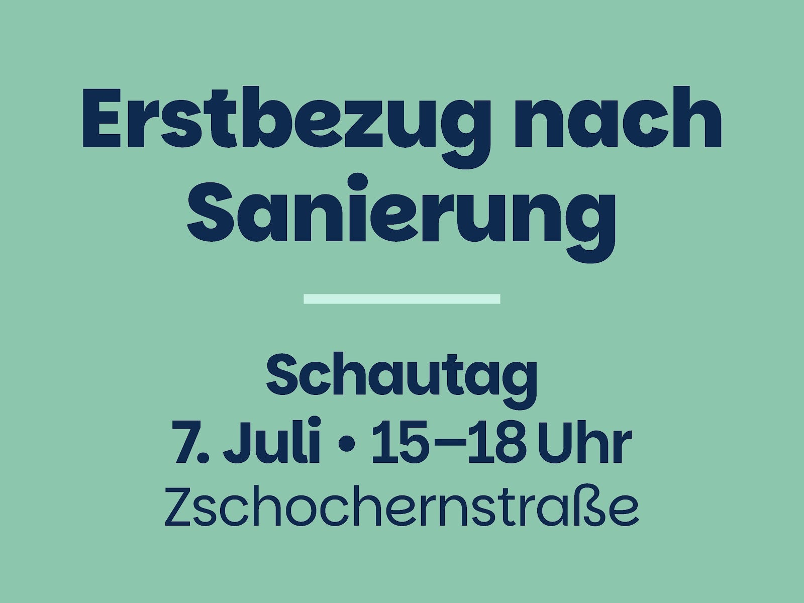 Wohnung Zschochernstraße in Gera
