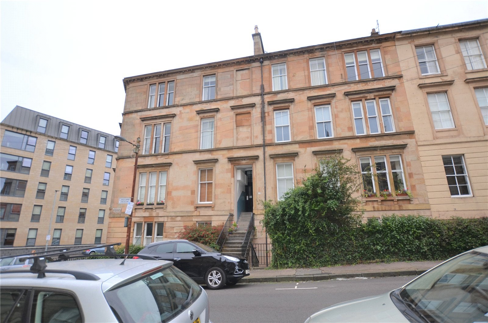 Flat Lansdowne Crescent in Glasgow