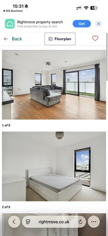 Room Cotall Street in Greater London