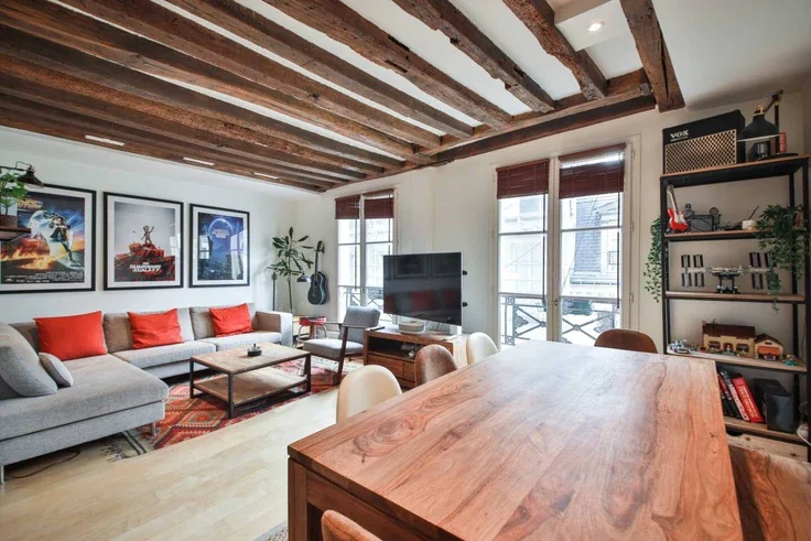 Flat Rue Ferdinand Duval in Paris