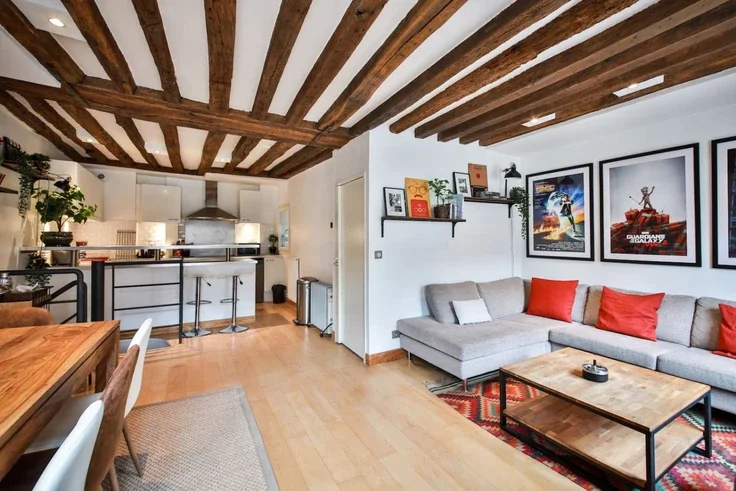 Flat Rue Ferdinand Duval in Paris
