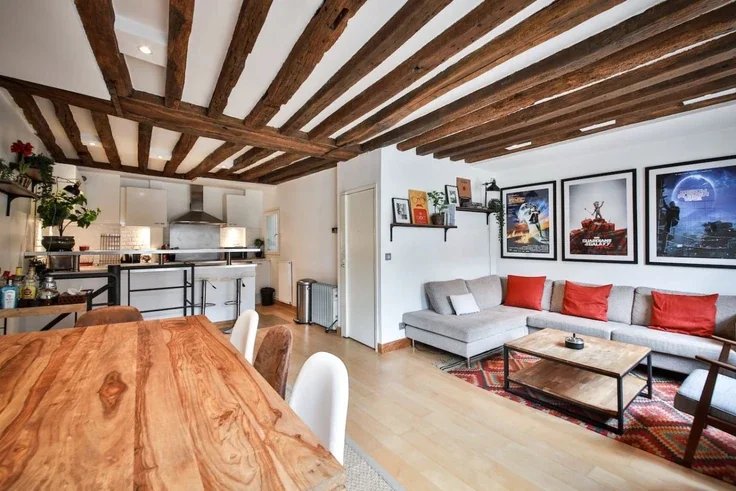 Flat Rue Ferdinand Duval in Paris