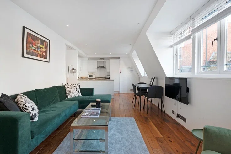 Flat Pollen Street in City of Westminster