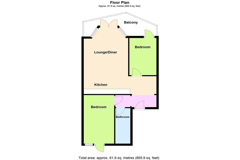 Flat Marine Parade in Worthing