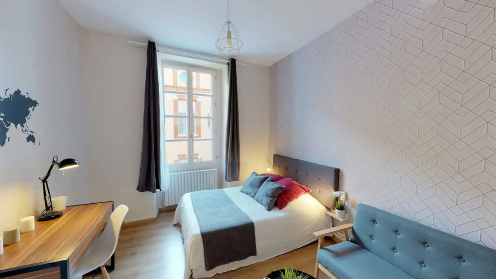 Chambre Rue de la Dalbade à Toulouse