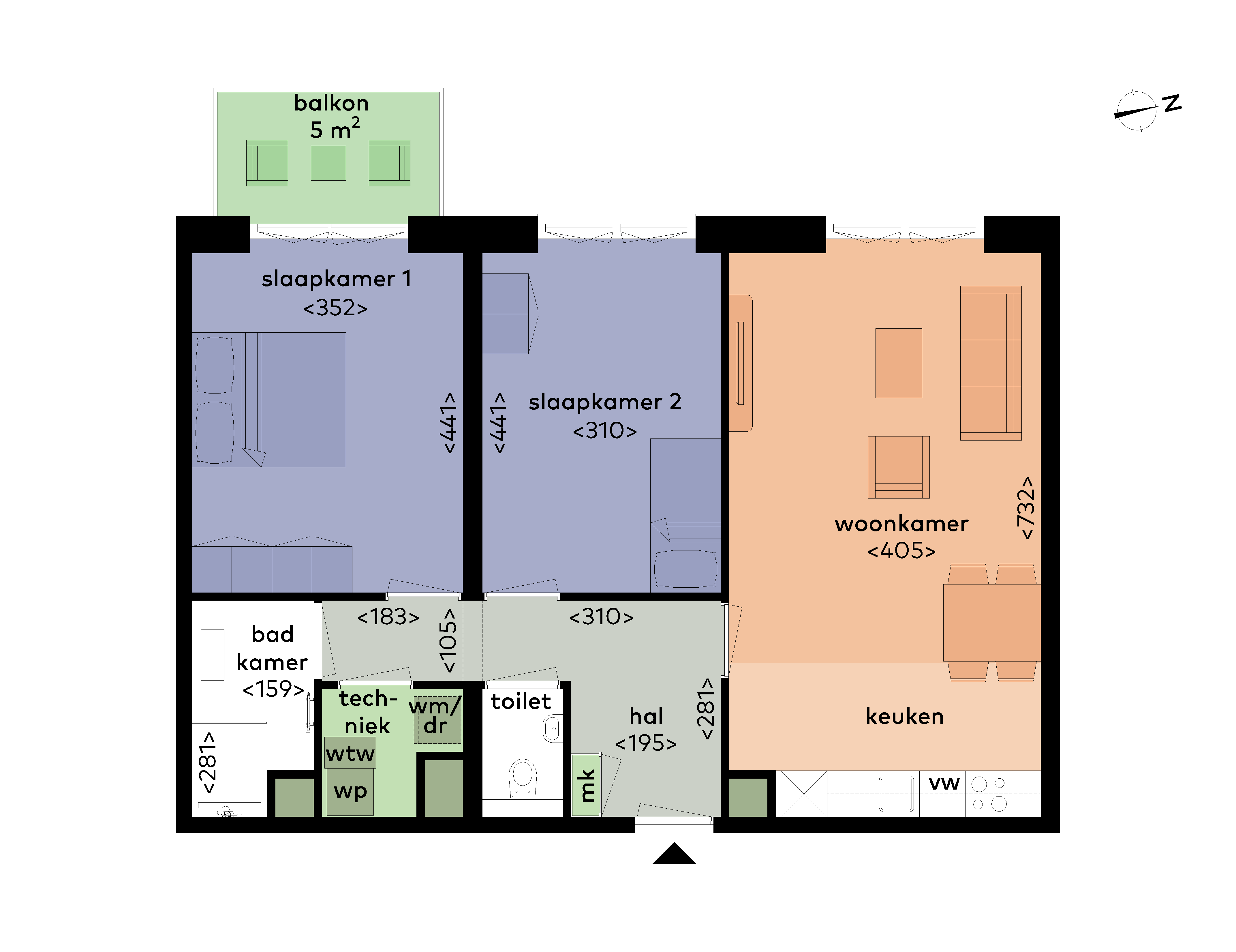 Appartement Hulsmaatstraat 29 in Enschede