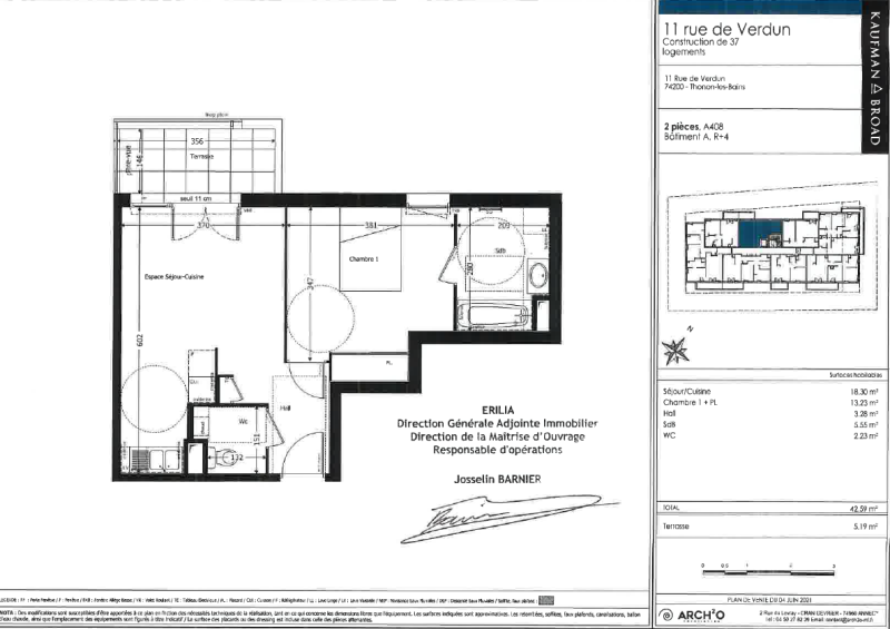 Flat Rue de Verdun in Thonon-les-Bains