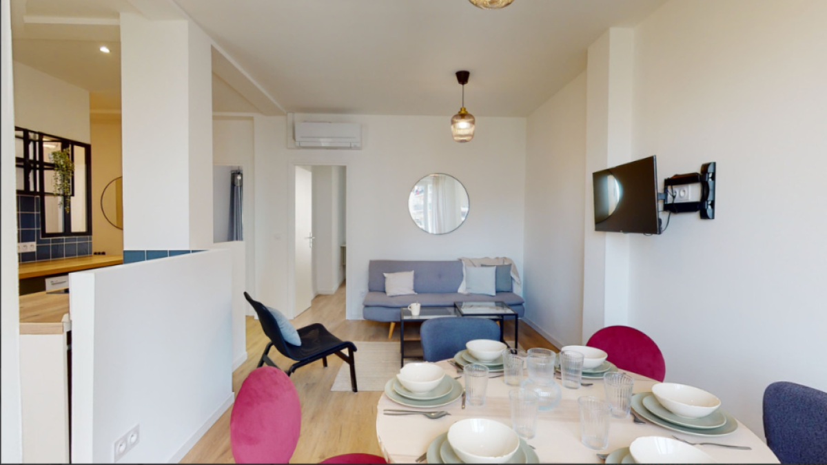 Flat Boulevard Gustave Desplaces in Marseille