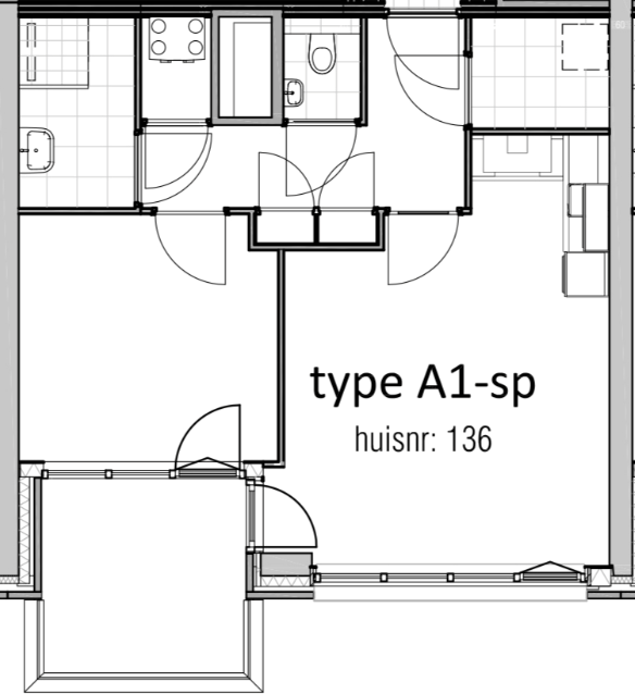 Appartement ms. van Riemsdijkweg in Amsterdam