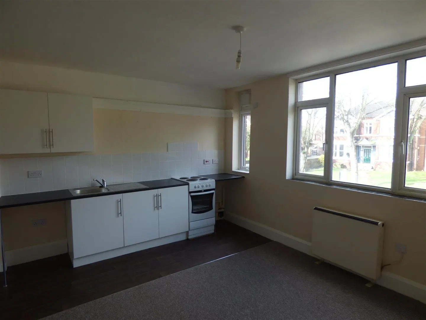 Flat Derby Road in Nottingham