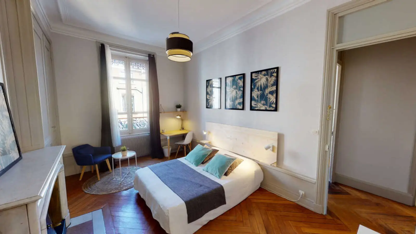 Chambre Rue de Marseille à Lyon
