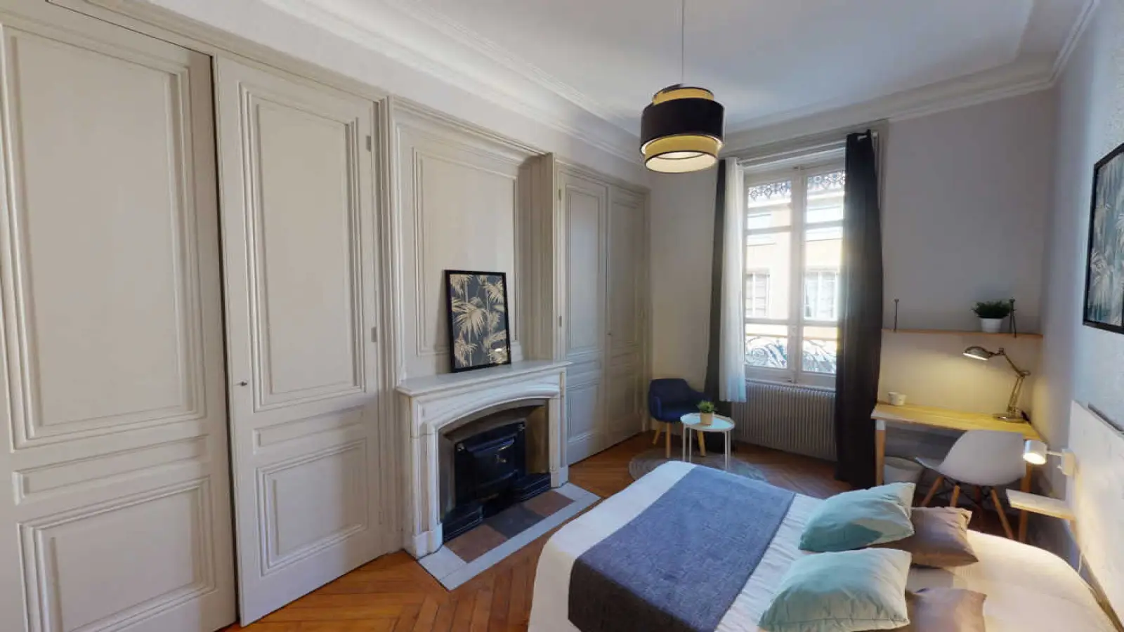 Chambre Rue de Marseille à Lyon