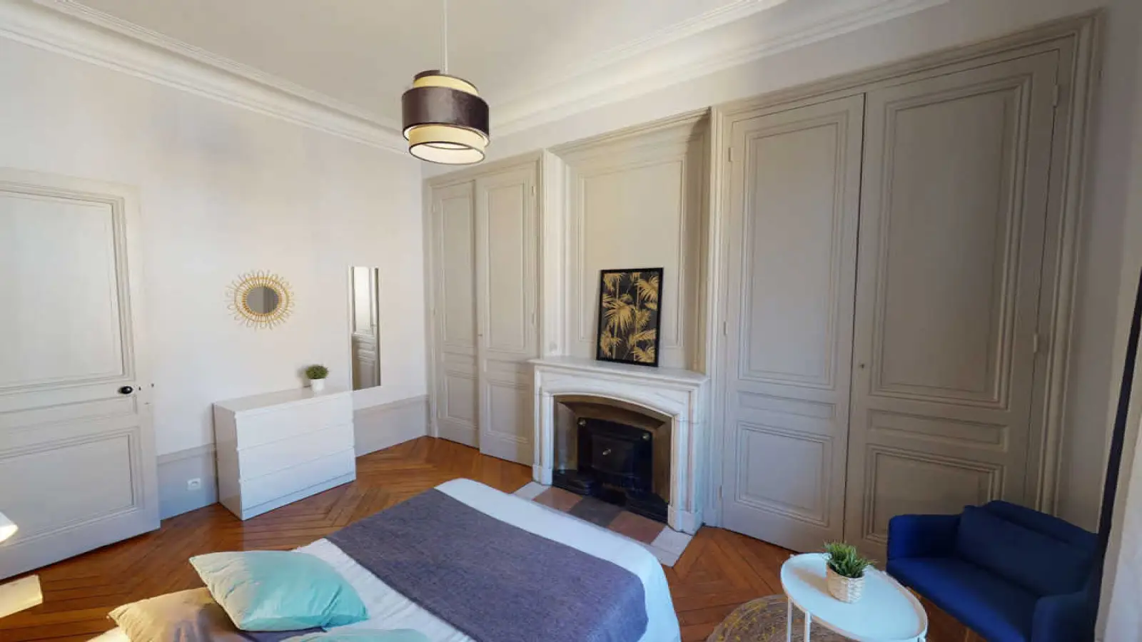 Chambre Rue de Marseille à Lyon