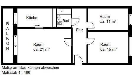 Wohnung Hans-Dittmar-Straße in Halle (Saale)