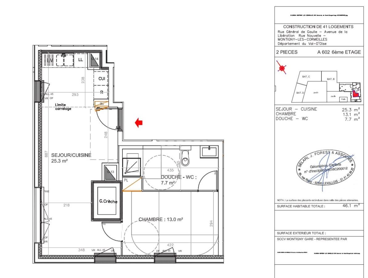 Appartement Rue Simone Veil à Montigny-lès-Cormeilles