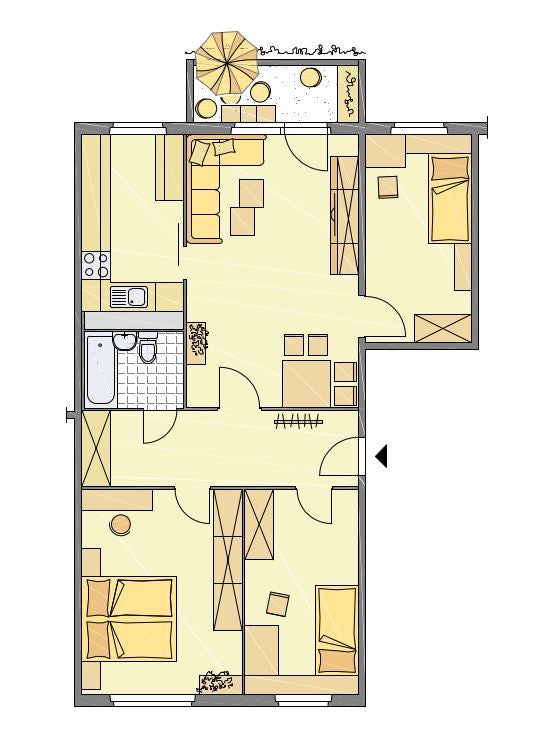 Wohnung Maler-Fischer-Straße in Gera