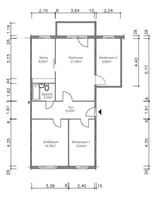 Wohnung Maler-Fischer-Straße in Gera