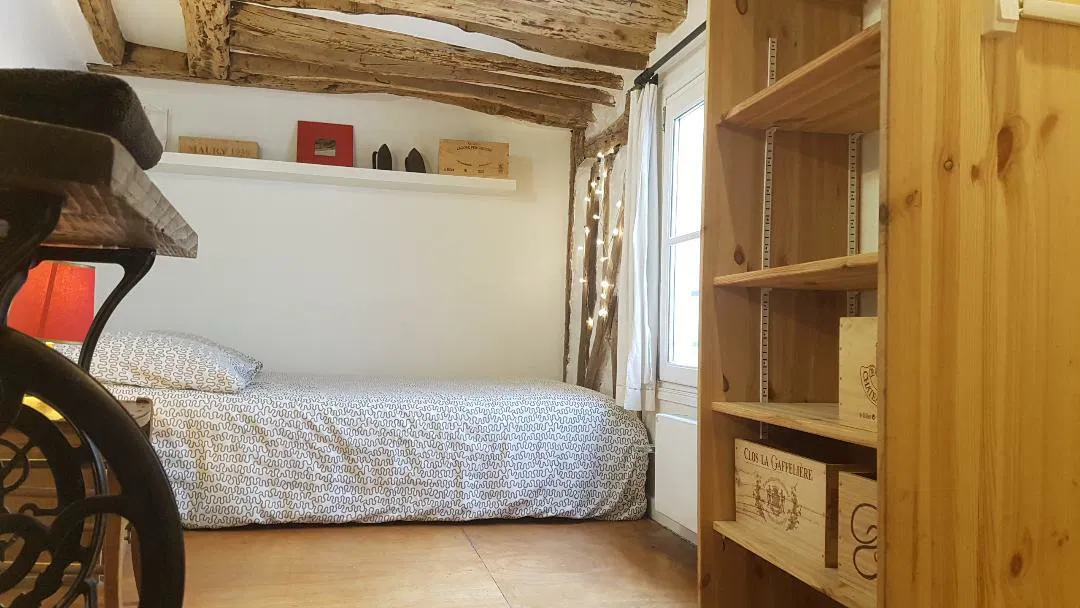 Chambre Rue Saint-Benoît à Paris