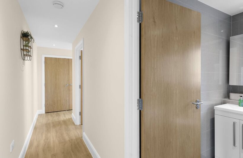 Flat Poole Lane in Borough of Spelthorne