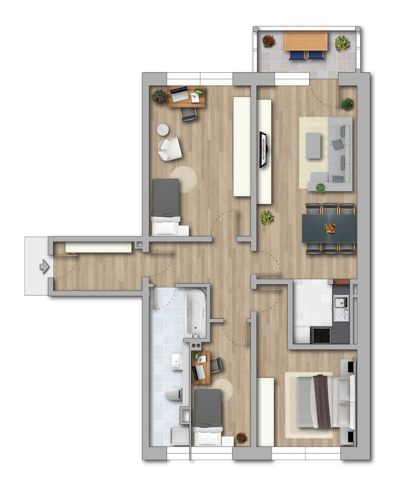 Wohnung Vyskover Straße in Döbeln
