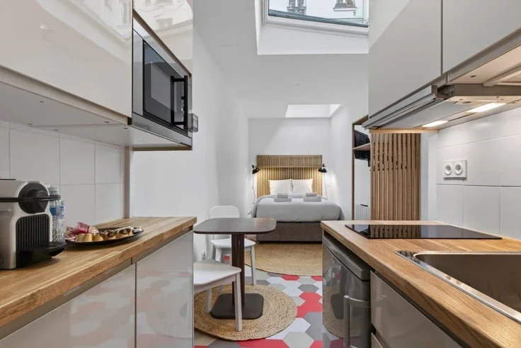 Flat Rue Lacharrière in Paris