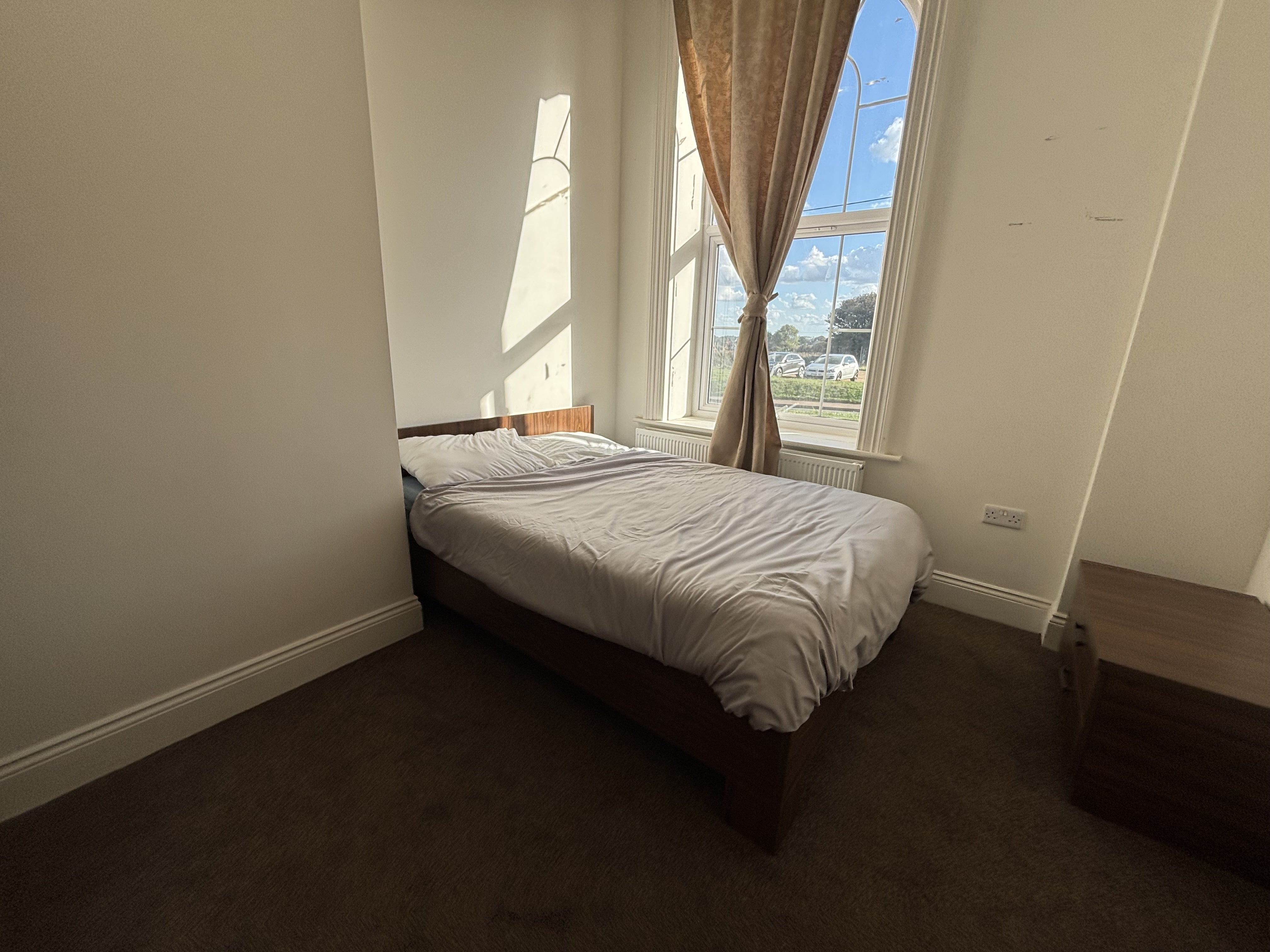 Flat Cromer Road in North Norfolk