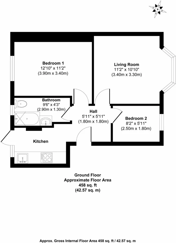Flat Elmcourt Road in Greater London