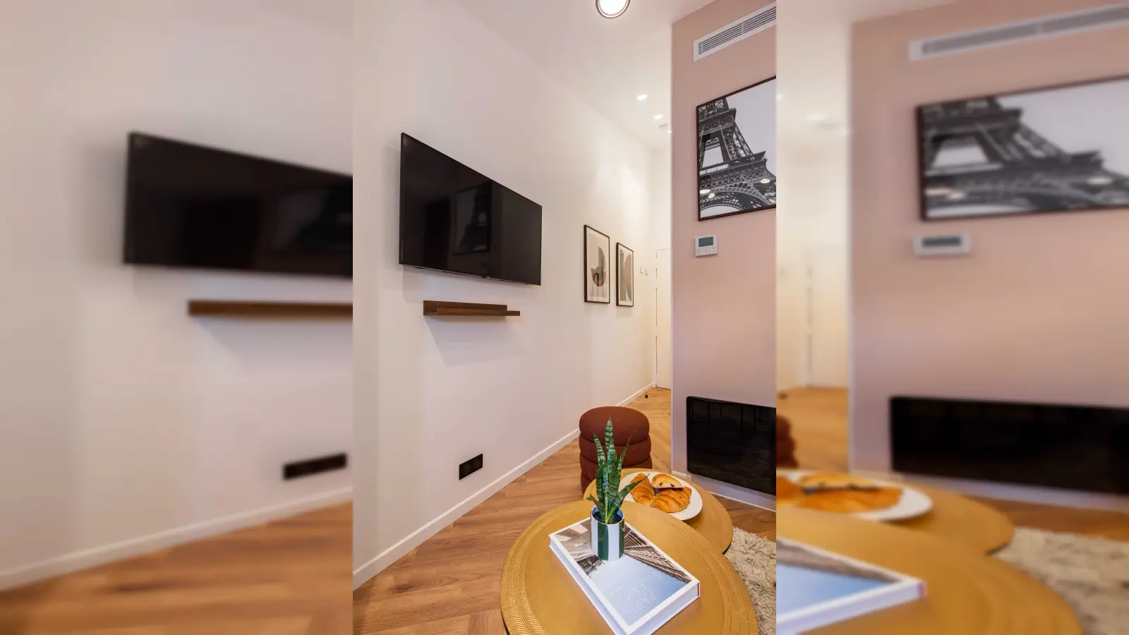 Flat Rue Rennequin in Paris