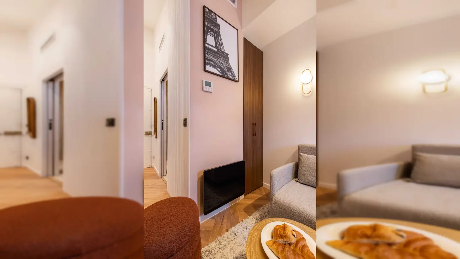 Flat Rue Rennequin in Paris