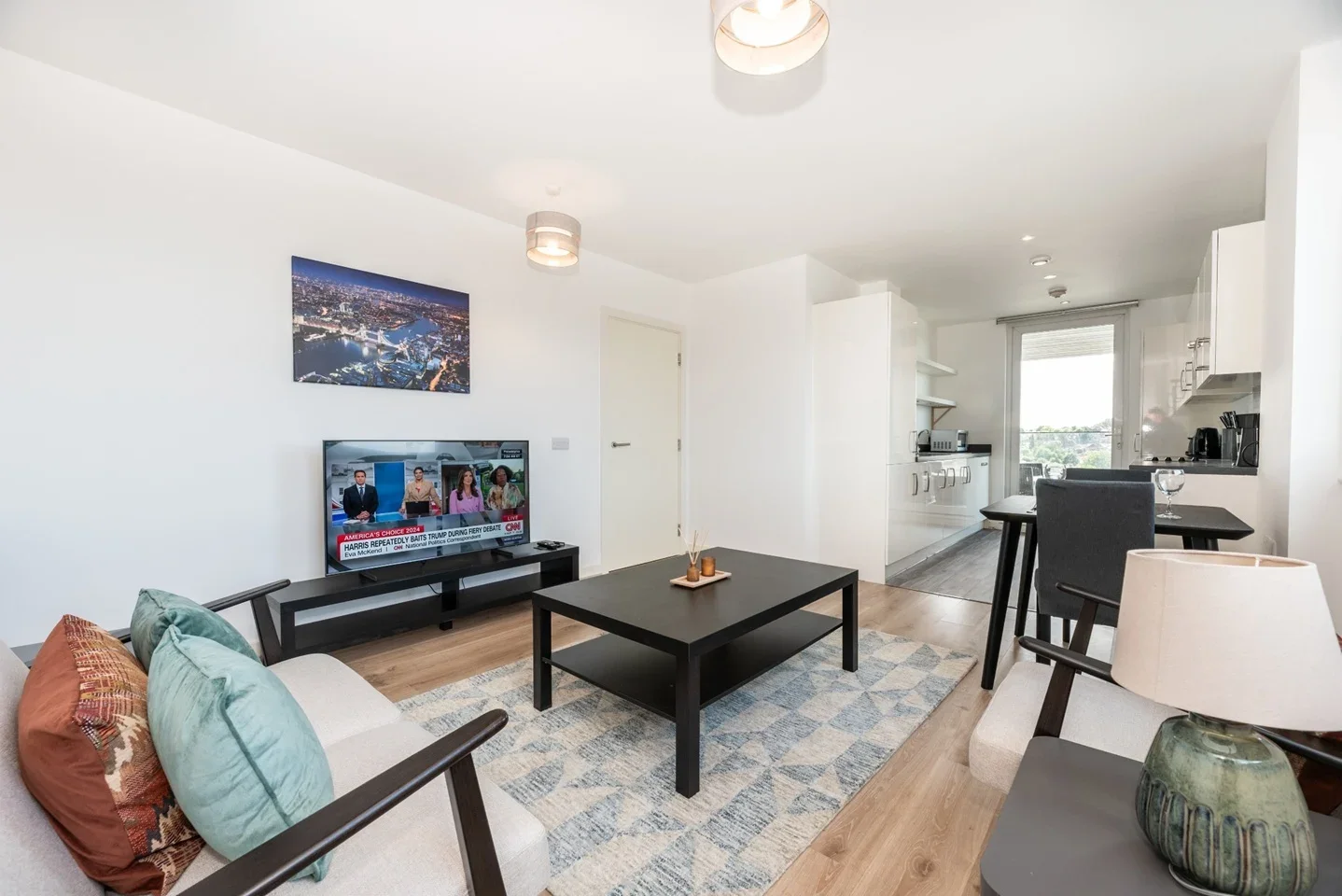 Flat Capitol Way in Greater London
