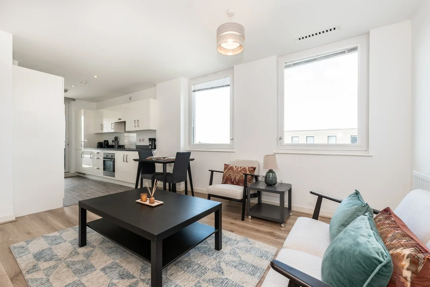 Flat Capitol Way in Greater London