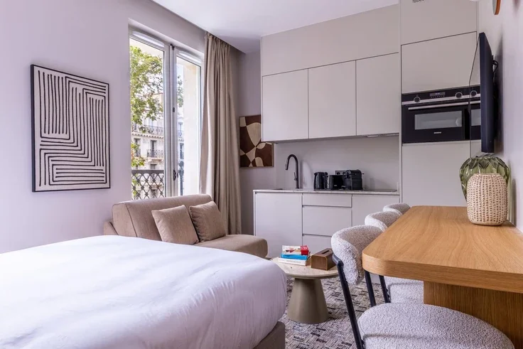 Flat Boulevard de Sébastopol in Paris