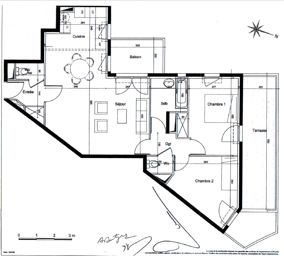 Appartement Allée de Chartres à Verrières-le-Buisson