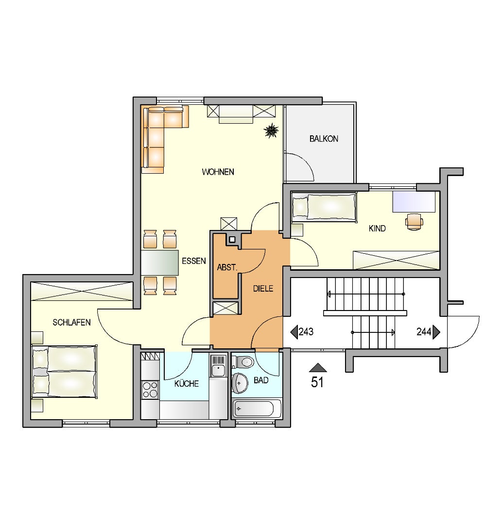 Wohnung Hasenberger Weg in Remscheid
