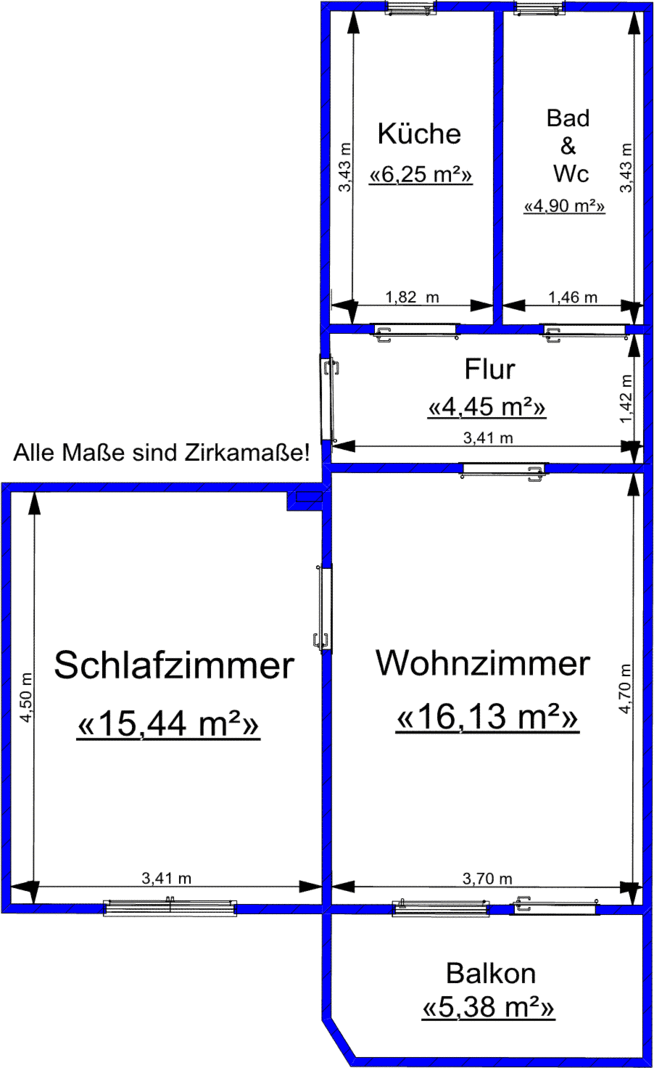Wohnung Mittelstraße in Gera