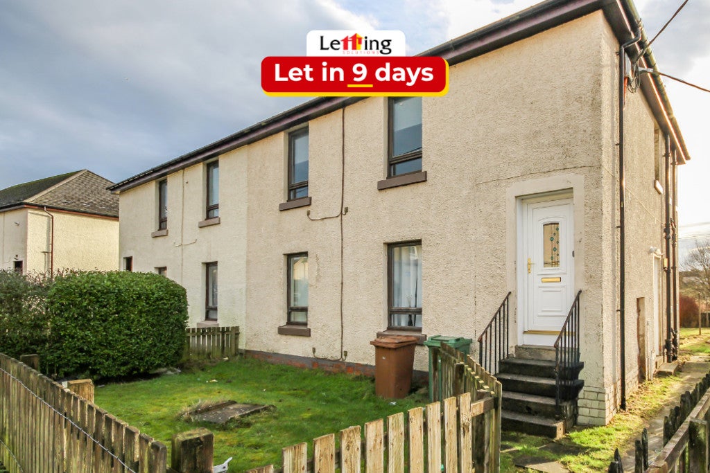 Flat Cuthill Crescent in Stoneyburn
