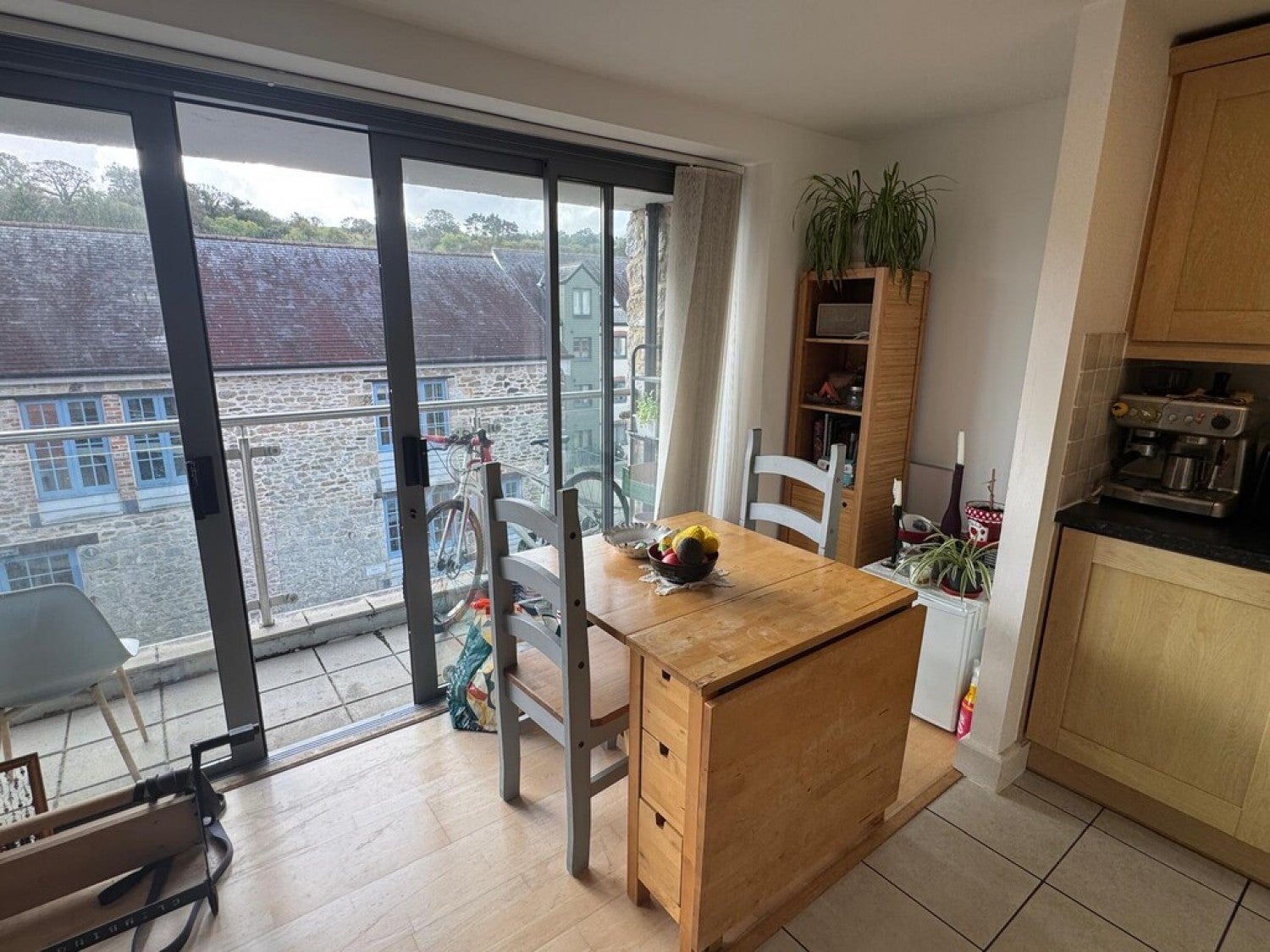 Flat Quay Hill in Penryn