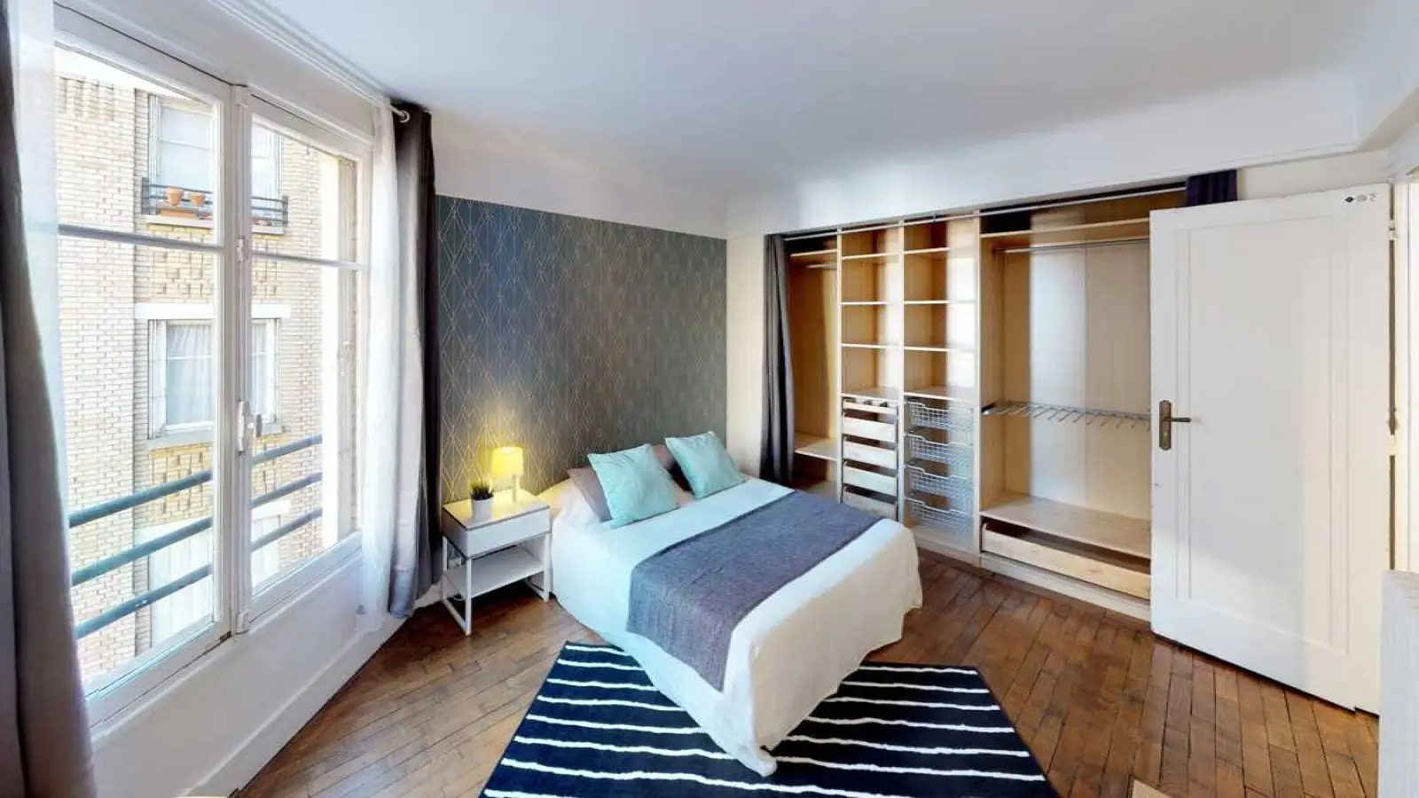 Chambre Avenue de Saxe à Paris