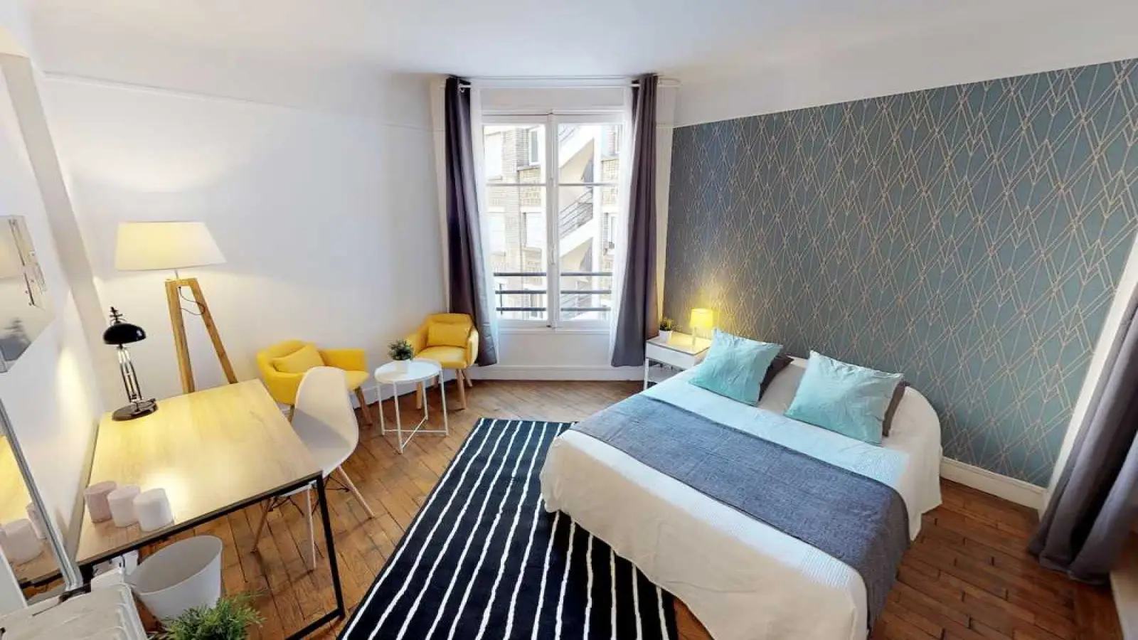 Chambre Avenue de Saxe à Paris