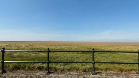 Flat Esplanade in Borough of Wyre