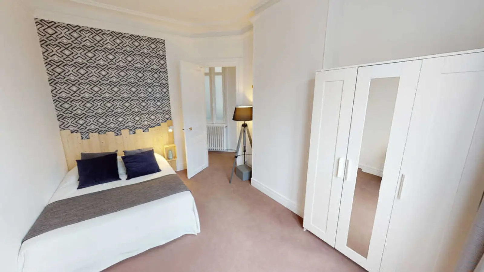 Chambre Boulevard Malesherbes à Paris