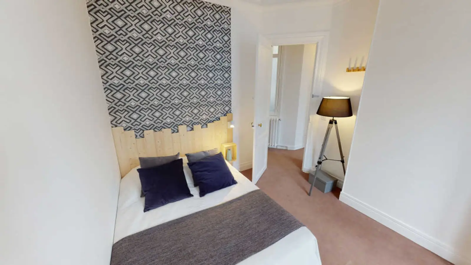 Chambre Boulevard Malesherbes à Paris