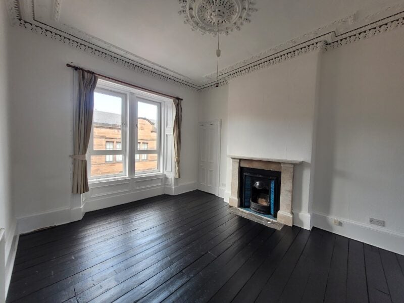 Flat Harvie Street in Glasgow