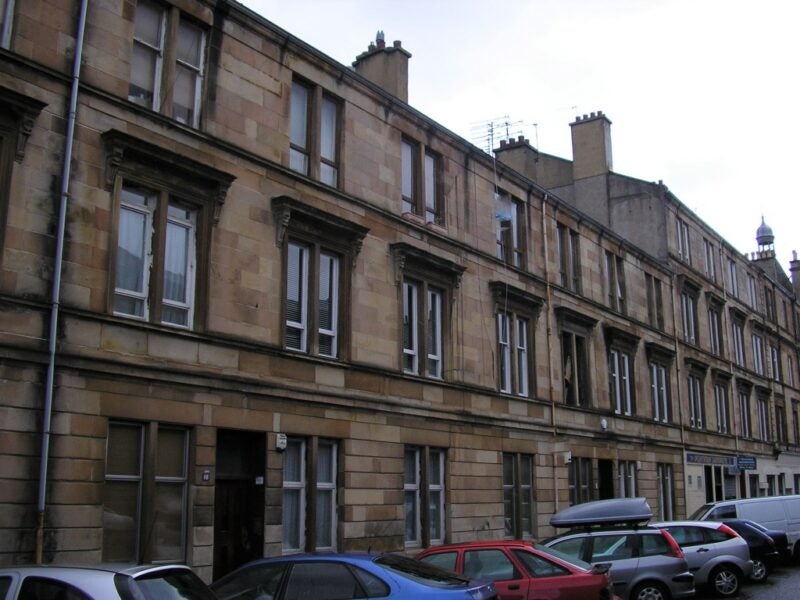 Flat Harvie Street in Glasgow